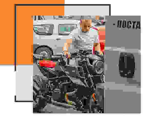 Перевозка мотоцикла по России - Услуги Перевозка-Бор