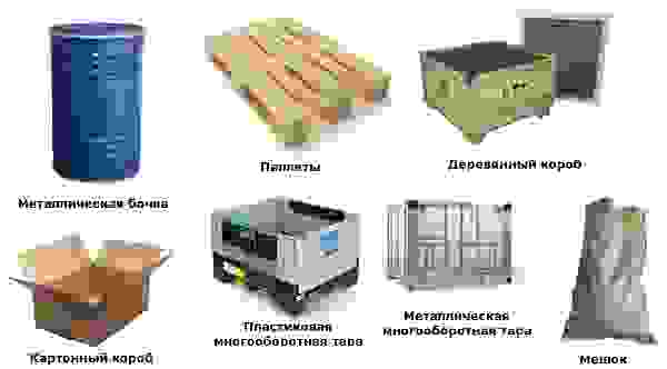 Тара для перевозки грузов в бору